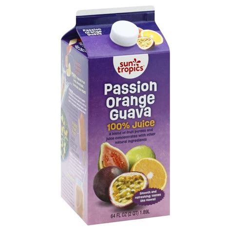 Sun Tropics 100 Juice Passion Orange Guava 64 Oz Instacart