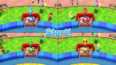 Wii Party U Minigame Maze Malaise 60fps Youtube