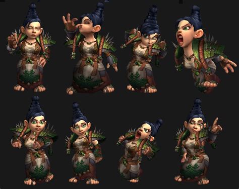 WoD Female Gnome Updated Model Referencias