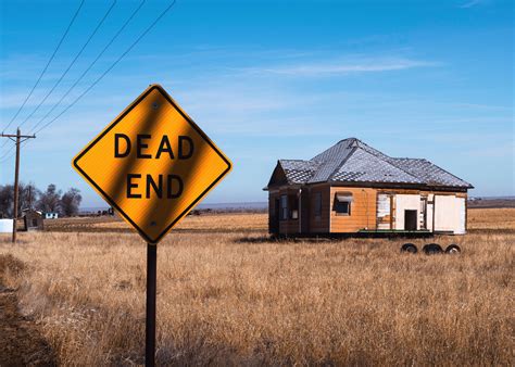 Dead end road on the Colorado plains. [OC] : r/AbandonedPorn