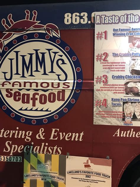 Jimmys Famous Seafood Express Closed Food Trucks 2400 Ef Griffin
