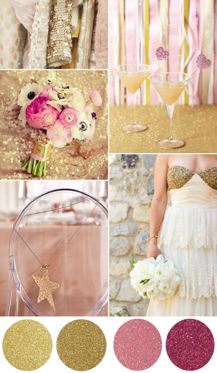 Glitter Wedding Ideas Diy Weddings
