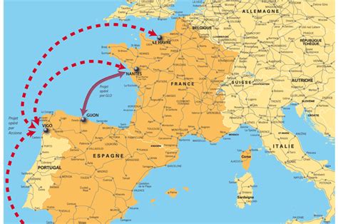 Carte France Espagne Arts Et Voyages