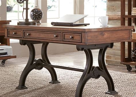 Liberty Furniture Arlington Writing Desk With 3 Dovetail Drawers