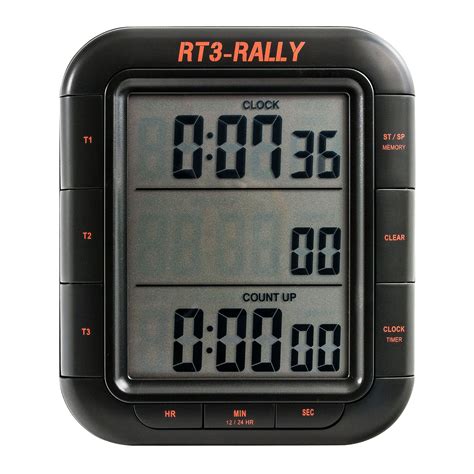 Pitking Products Rally Racing Triple Chronometer Timer Countdown
