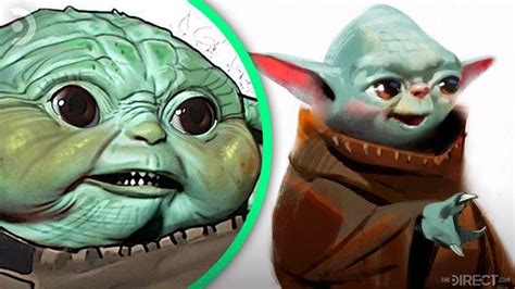 Baby Yoda Is Extra Ugly In New The Mandalorian Concept Art