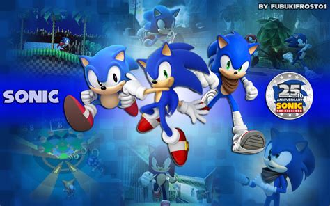 Wallpaper Sonic 25th Anniversary By Legendqueen01 On Deviantart