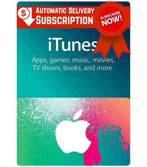 Apple itunes, app store, books $50 gift card u.s. iTunes Gift Card $100 (US) Email Delivery - MyGiftCardSupply