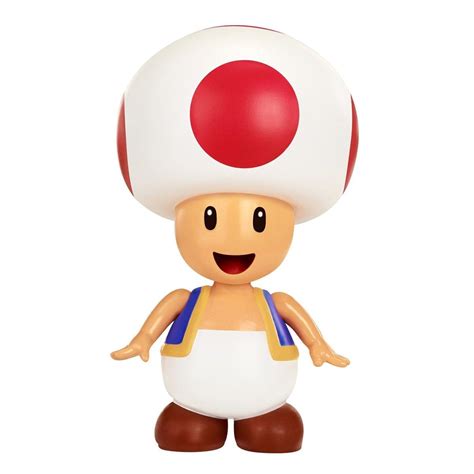 World Of Nintendo 4 Figure Red Toad Ebay