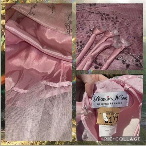 Vintage Pink Princess Prom Dress Ballgown Depop