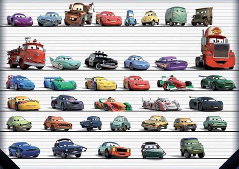 Nombres De Personajes Cars Imagui