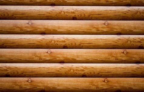 Log Cabin Wood Texture