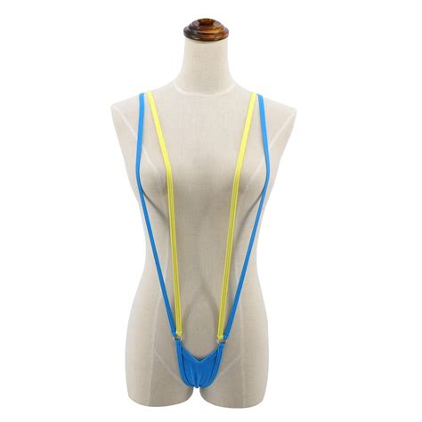 Slingshot Bikini For Women Topless G String Bottom Extreme Suspender