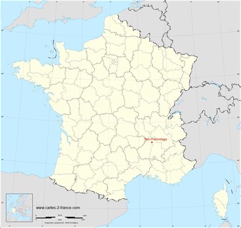 Sur le site mapcarta, la carte libre. CARTE DE TAIN-L'HERMITAGE : Situation géographique et population de Tain-l'Hermitage, code ...