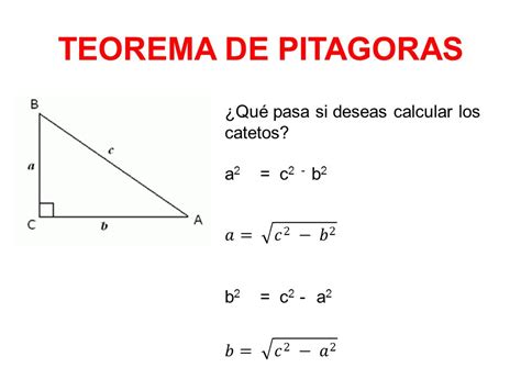Teorema De Pitagoras Calcular Hipotenusa O Catetos Apuntes De Clase Images The Best Porn Website