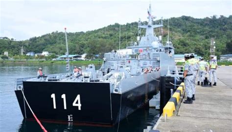 Kapal Lms Keempat Tldm Rencong Tiba Di Kota Kinabalu Defence