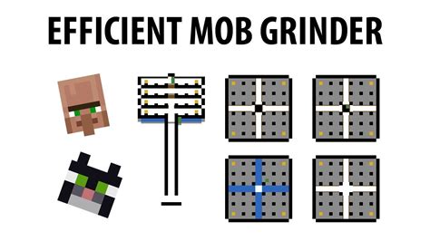Mtandis Highly Efficient Mob Grinder Tutorial For Minecraft 15 Youtube