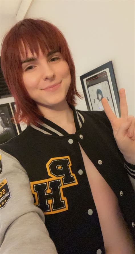 Ts Ella Hollywood In Her School Letterman Jacket Tran Selfies