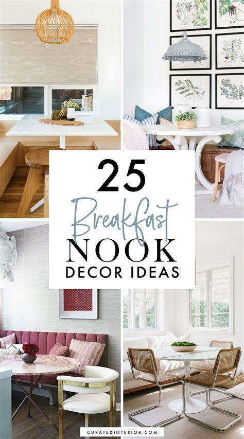 25 Breakfast Nook Decor Ideas