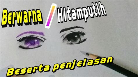 Maybe you would like to learn more about one of these? Tutorial cara gambar mata anime untuk pemula,.mudah - YouTube