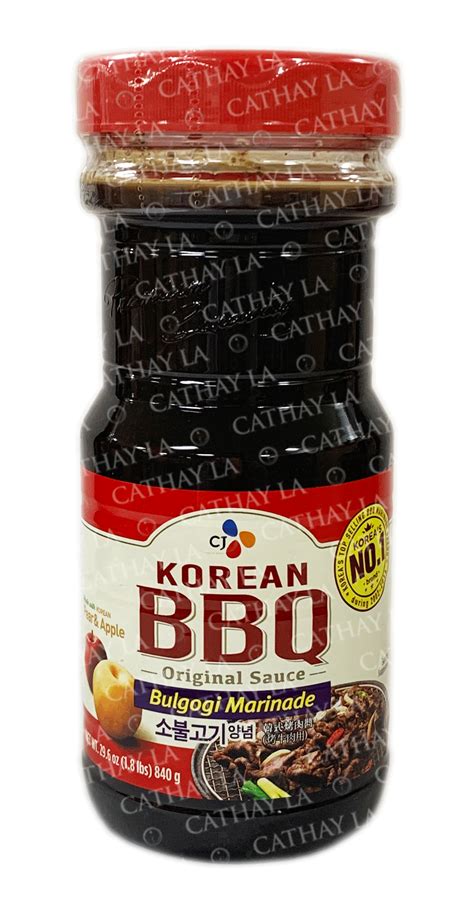 3 tablespoons chinatown low sodium soy sauce. Korean BBQ Sauce Bulgogi Marinade | Cathay LA