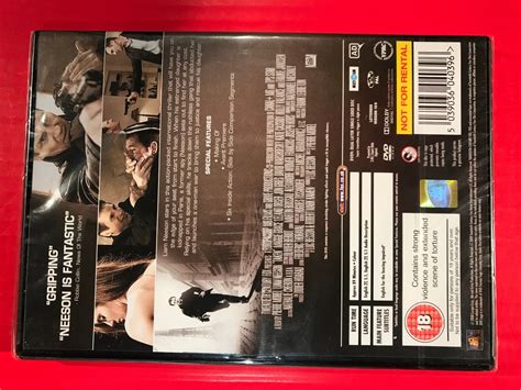 Taken NEW UK DVD Film Liam Neeson Maggie Grace Famke Janssen