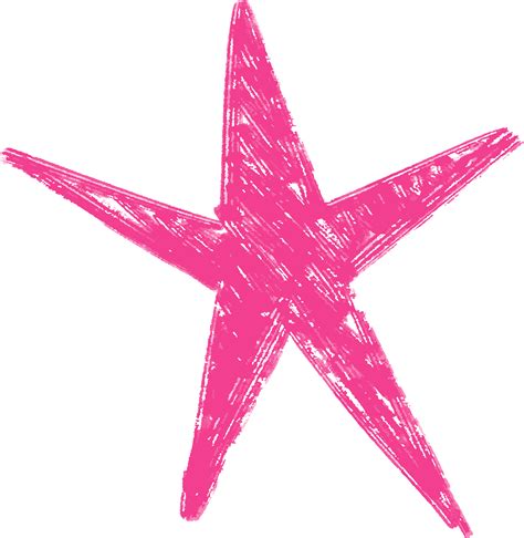 Free Illustration Stars Pencil Outline Effect Hand Drawn Stars Doodles With Pencils 22825241