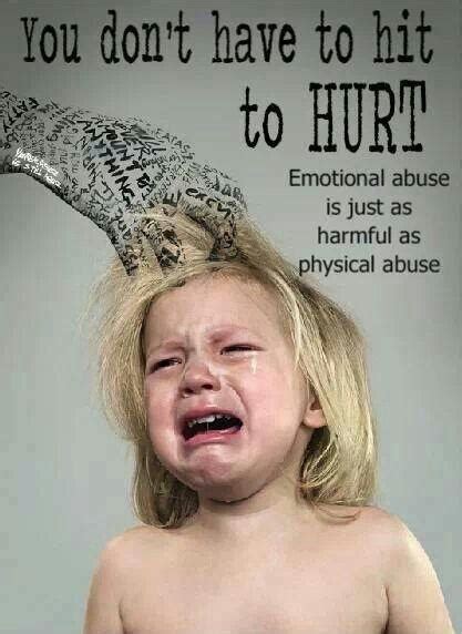 You Dont Have To Hit To Hurt Emotional Abuse Is Just As Picture