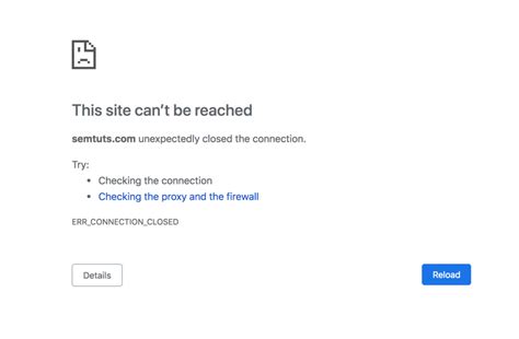 How To Fix Err Connection Closed In Chrome Methods