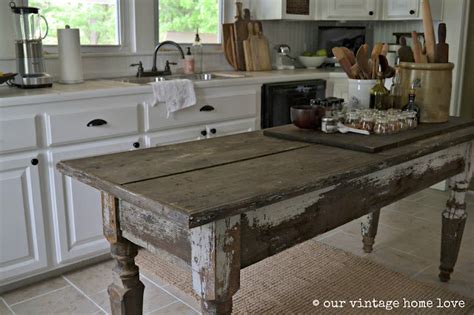 Our Vintage Home Love Farmhouse Table
