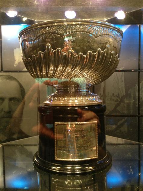 The Original Stanley Cup In The Hockey Hall Of Fame Hockey Hall Of