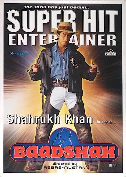 Baadshah 1999 Shahrukh Khan Srk Movies Shah Rukh Khan Movies