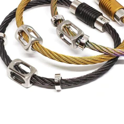 Bailey Cable Bracelets Stainless Steel Range 1010 Boutique