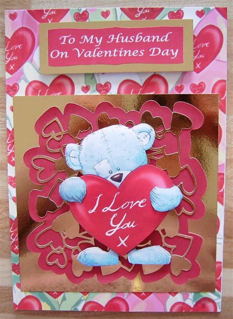 It's super easy to use and looks so nice! Husband Valentine Anniversary Card - Folksy