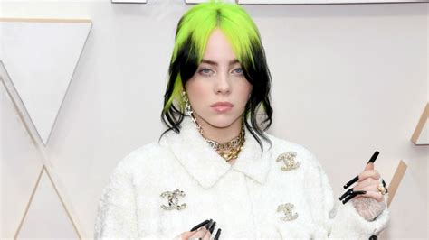 Billie Eilish Ditches Her Neon Green Hair For Classic Blonde See Her