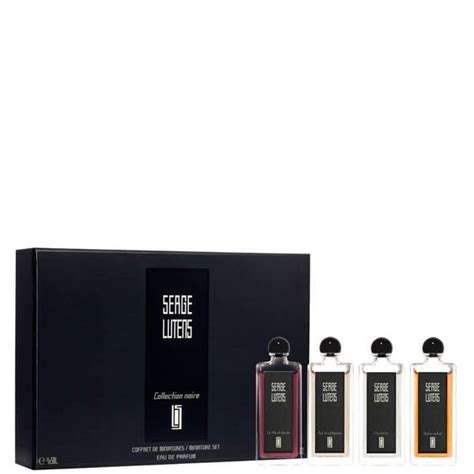 Serge Lutens Collection Noire Mini Set 4 X 5ml Lookfantastic