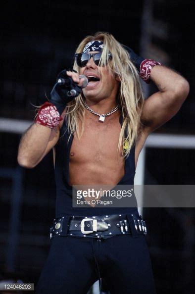 American Singer And Musician Vince Neil Lead Vocalist Of Heavy Metal
