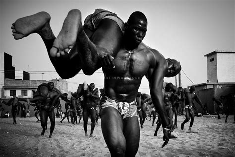 Senegal La Lutte Training Session At The Balla Gaye Wrestling School