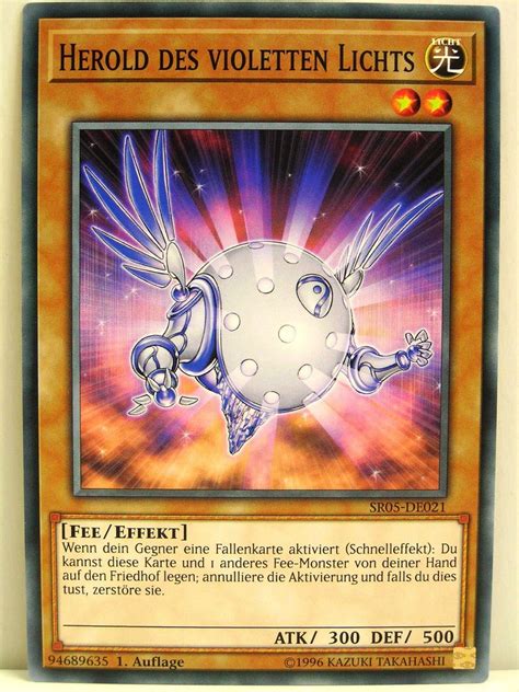 Most are for the tag force game's and. Yugioh - #021 Herold des violetten Lichts - SR05 - Wave of ...