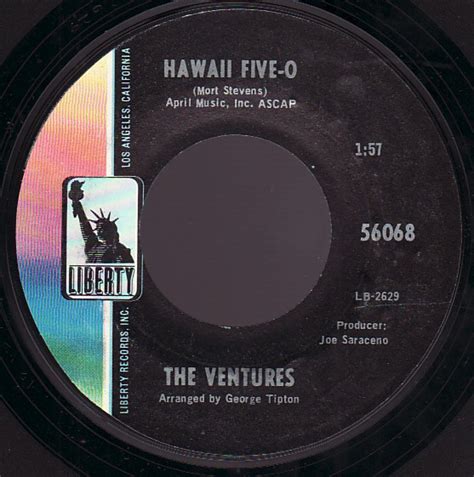 The Ventures - Hawaii Five-O (1968, Shelley Products Pressing, Vinyl