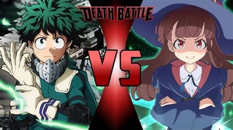 Izuku Midoriya Vs Atsuko Kagari By Fevg620 On Deviantart