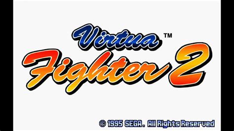 Virtua Fighter 2 Opening 2 Lion Youtube