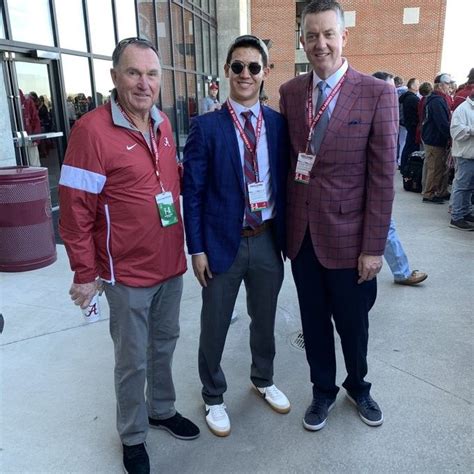 The biggest reason is simple to point out though: Greg Byrne and Don Davis before the game today. Coach ...