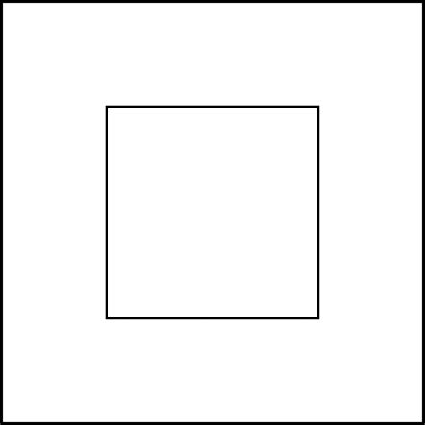 2 Concentric Squares | ClipArt ETC