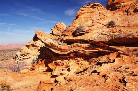 Paria Canyon Vermilion Cliffs Wilderness Arizona Usa Stock Image