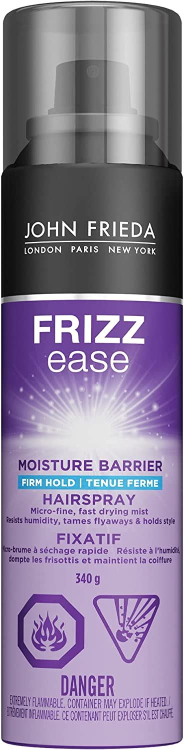 John Frieda Frizz Ease Moisture Barrier Firm Hold Hairspray For Humidity Protection 340 G