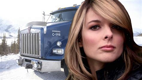 It's a job that results in a lot of crazy moments. Lisa Kelly-Alex Debogorski-Ice Road Truckers-Bread-Truckin ...