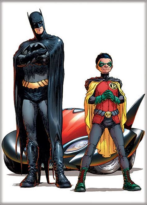 Dc Comics Batman And Robin Comic 1 Comic Art Refrigerator Magnet New Unused Starbase Atlanta
