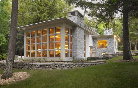 Restored American International Style Home Contemporary House