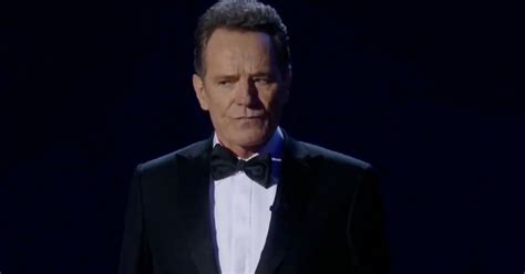 Bryan Cranston Anthony Anderson And Homer Simpson Gave Us A Bizarre Emmys Opener Huffpost